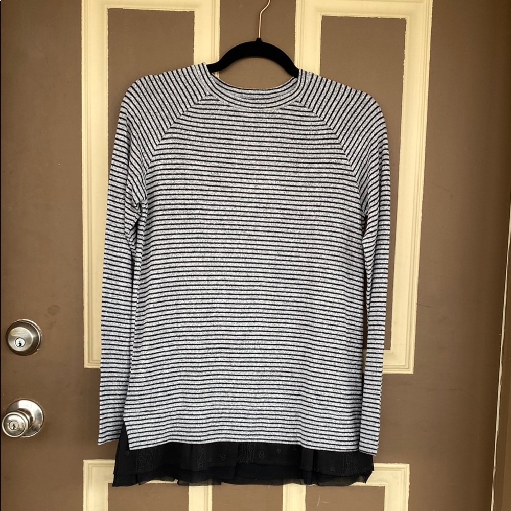 Striped Long Sleeve Sweater